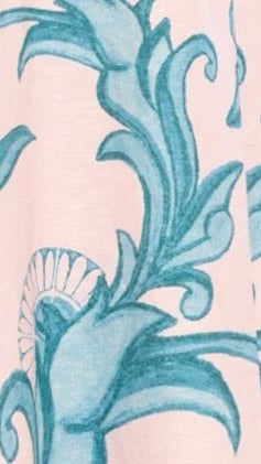 Lanie Shirt Aqua Pink Zayna