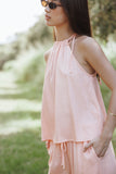 Wren Halter Tie Top Pink