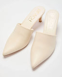Katria Pointed Toe Heeled Mules