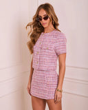 Alick Tweed Short Sleeve Jacket