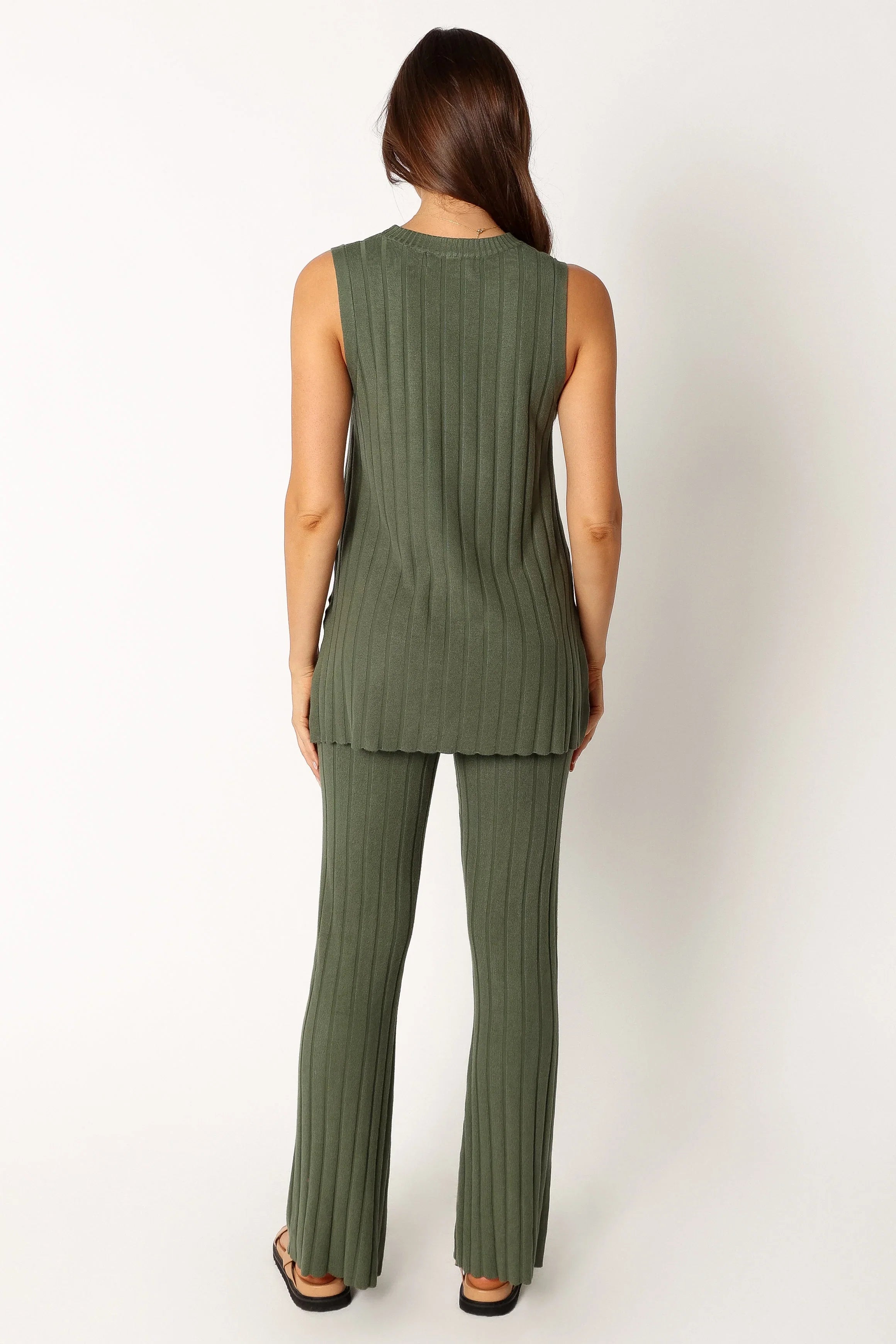 Silvie Knitted Set Olive