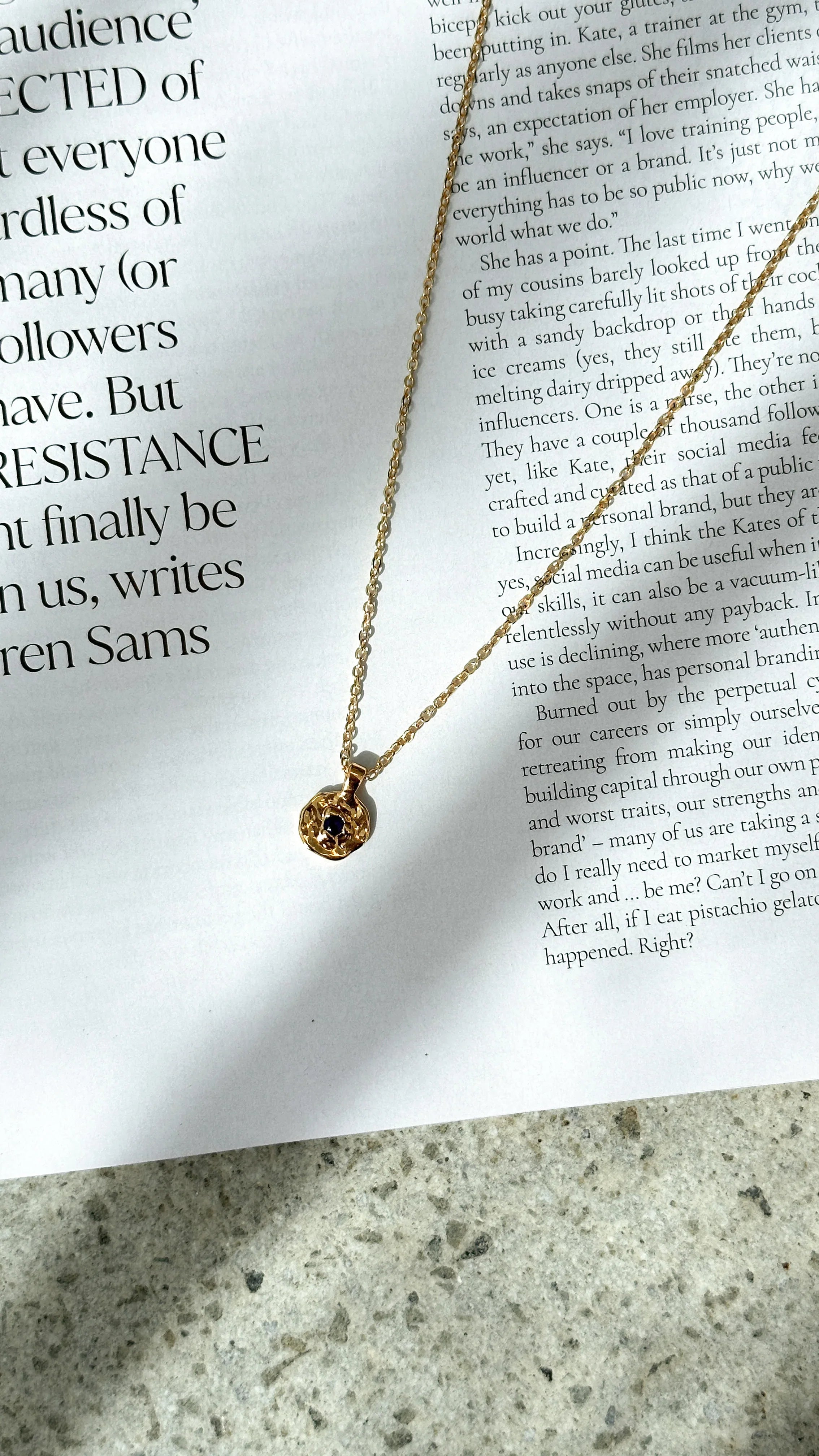 February Birthstone Necklace Amethyst