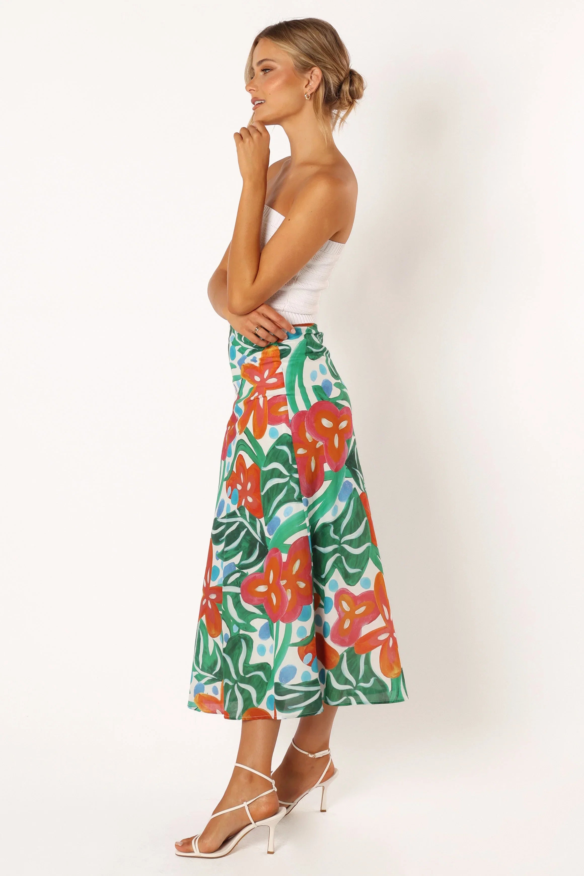 Lenny Midi Skirt Kauai