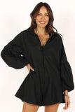 Elsa Romper Black