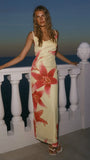Nina Maxi Dress Yellow Paradise