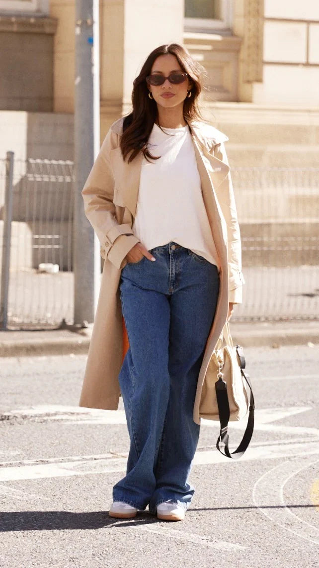 Byron Trench Coat Camel