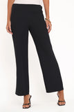 Clark Crepe Wide Leg Pant Black