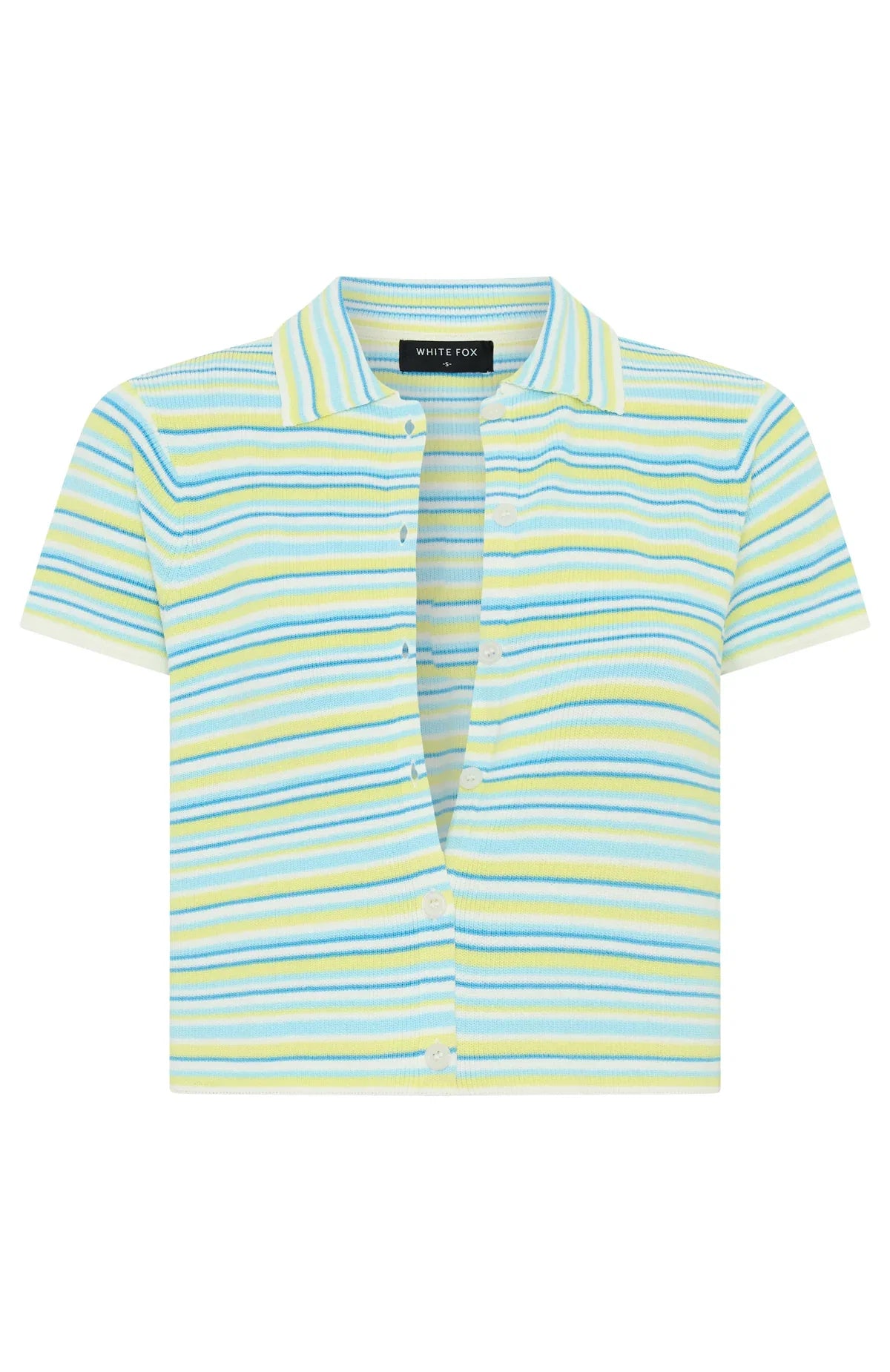 Kiss Me Sweet Knit Shirt Seaside Stripe