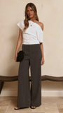 Maeva Tailored Pants Charcoal