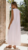 Rohan Maxi Dress White