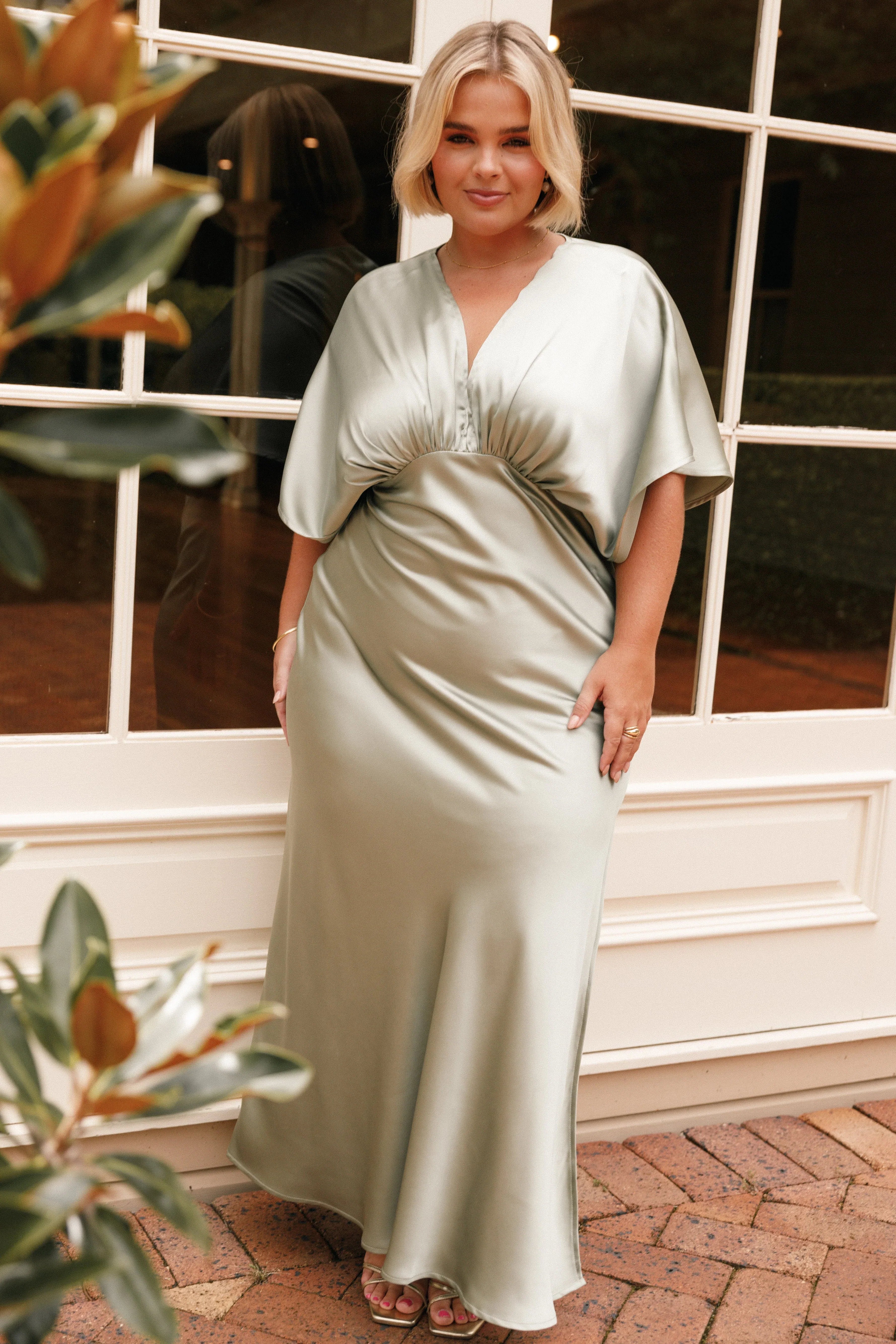 Ricki Maxi Dress Sage