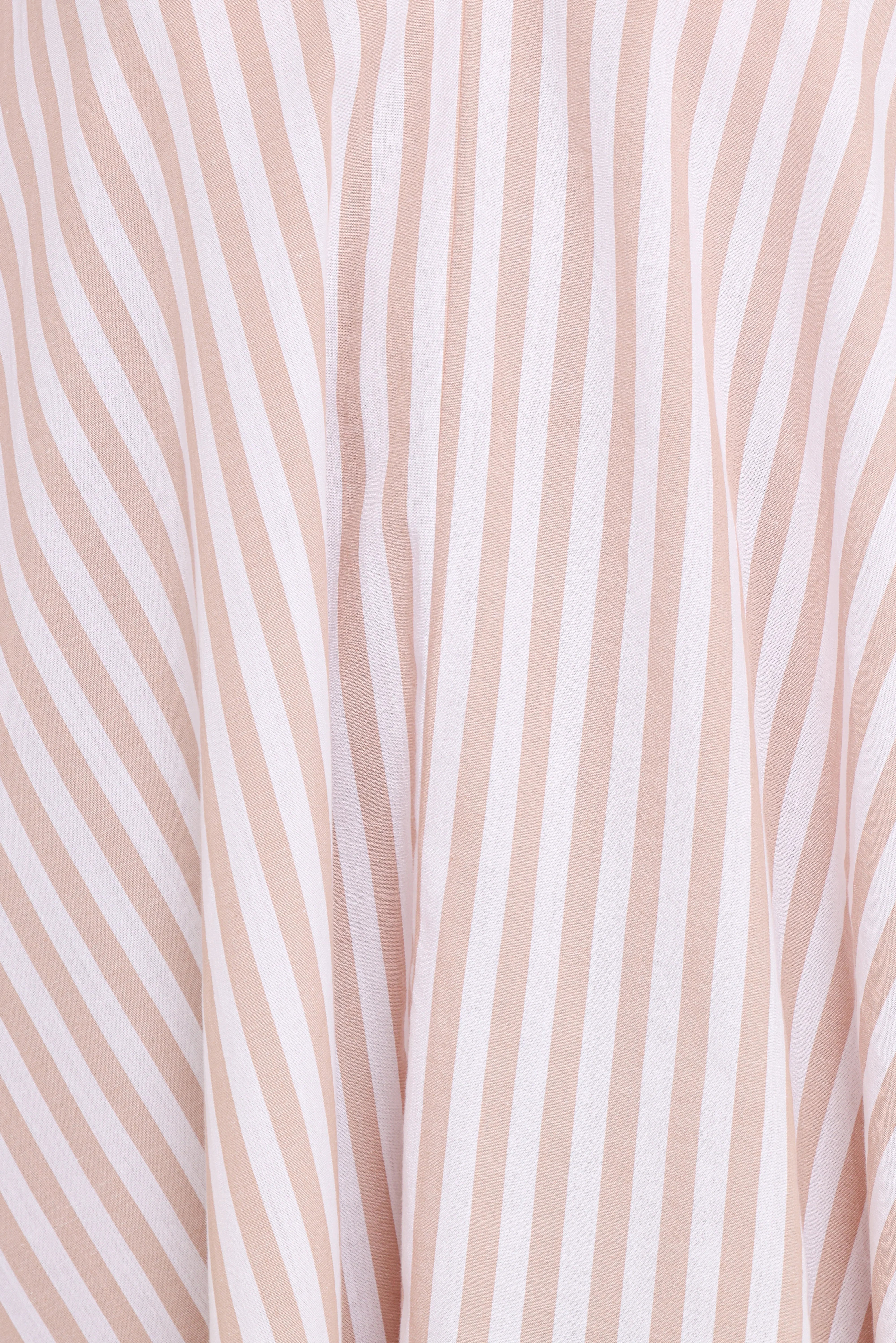 Doran Mini Dress Beige White