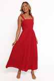 Caty Maxi Dress Red