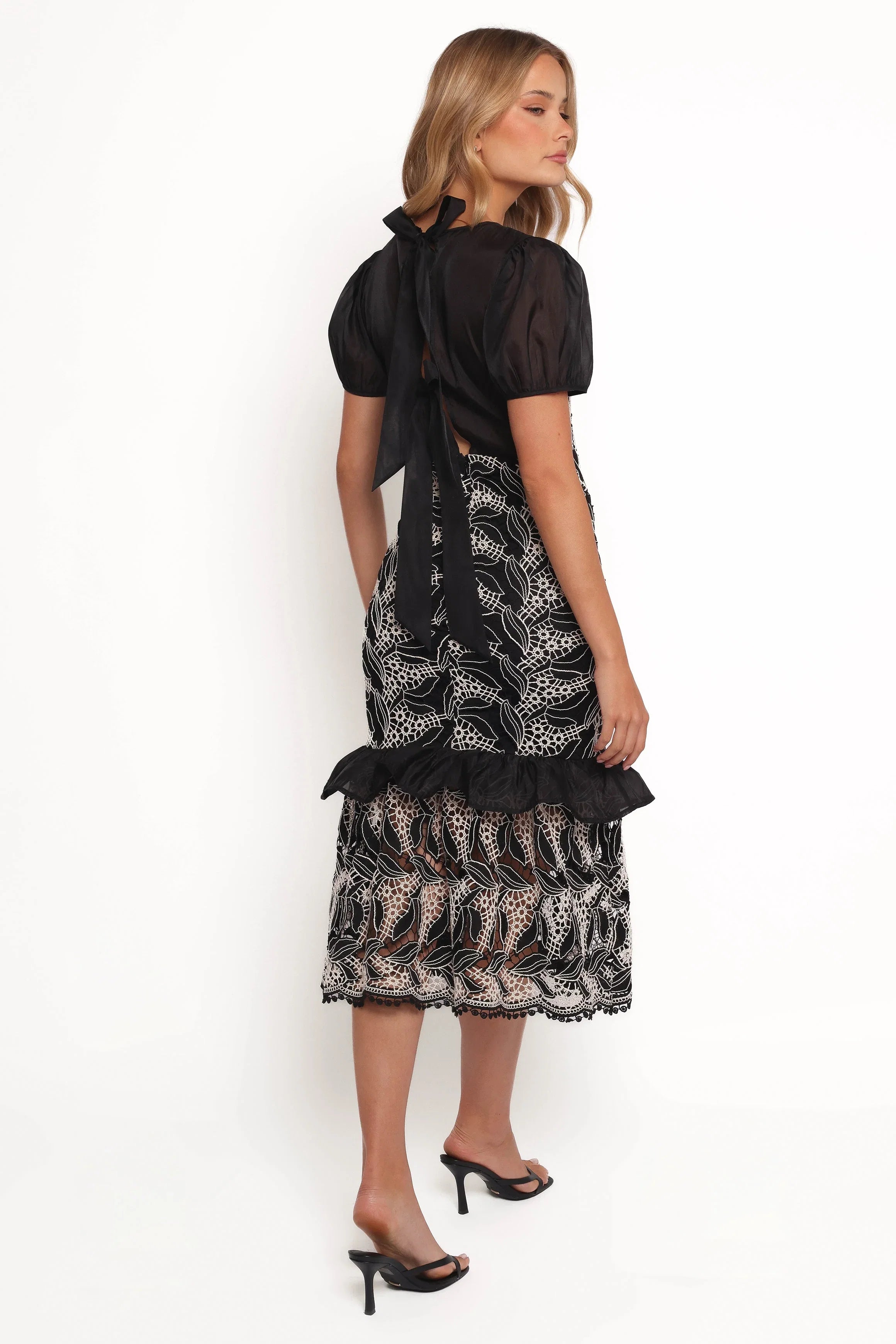 Peyton Midi Dress Black