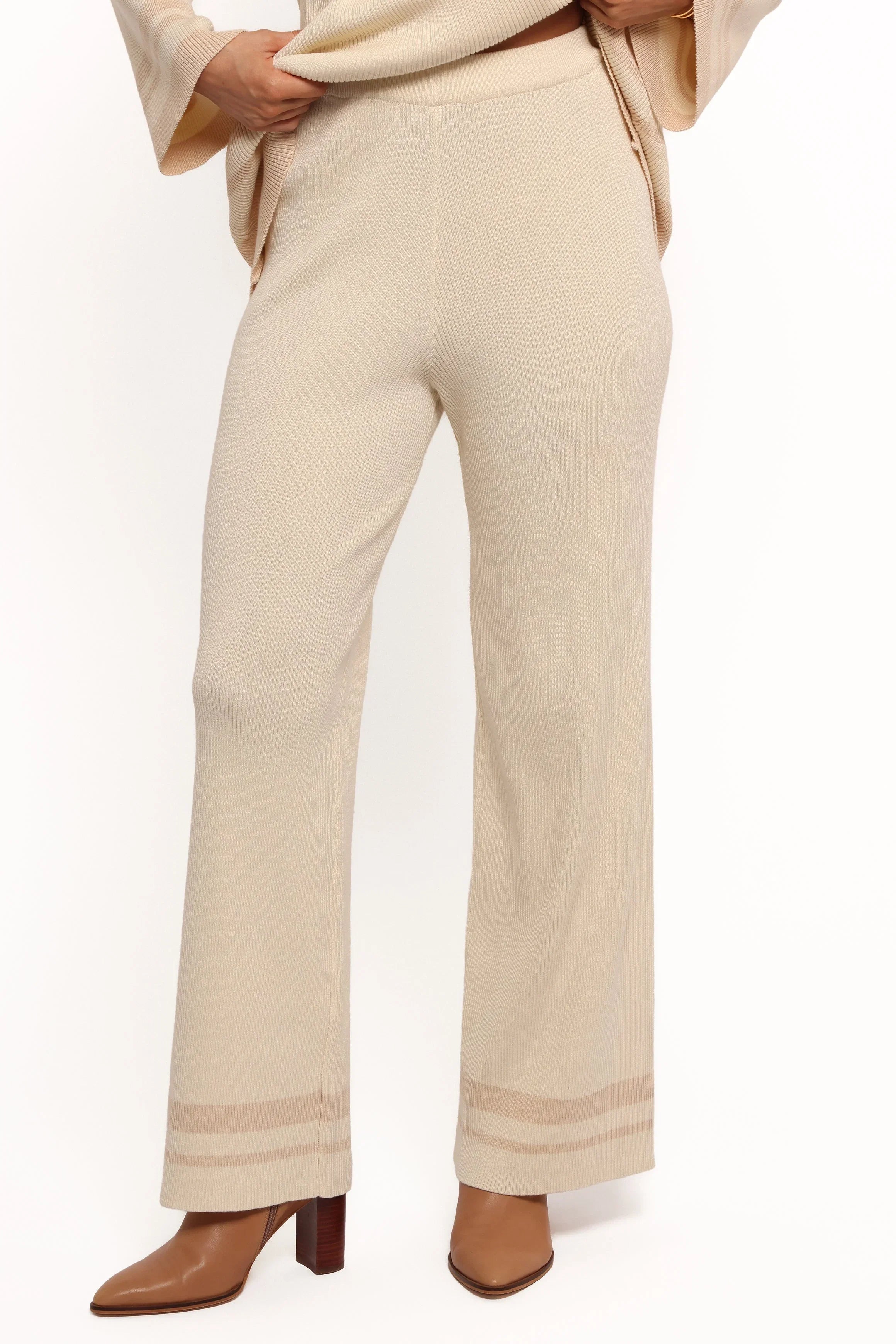 Lowell Pants White Cream