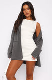 Shes A Go Getter Mini Dress White