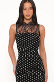 Jubilee Maxi Dress Black Polka Dot
