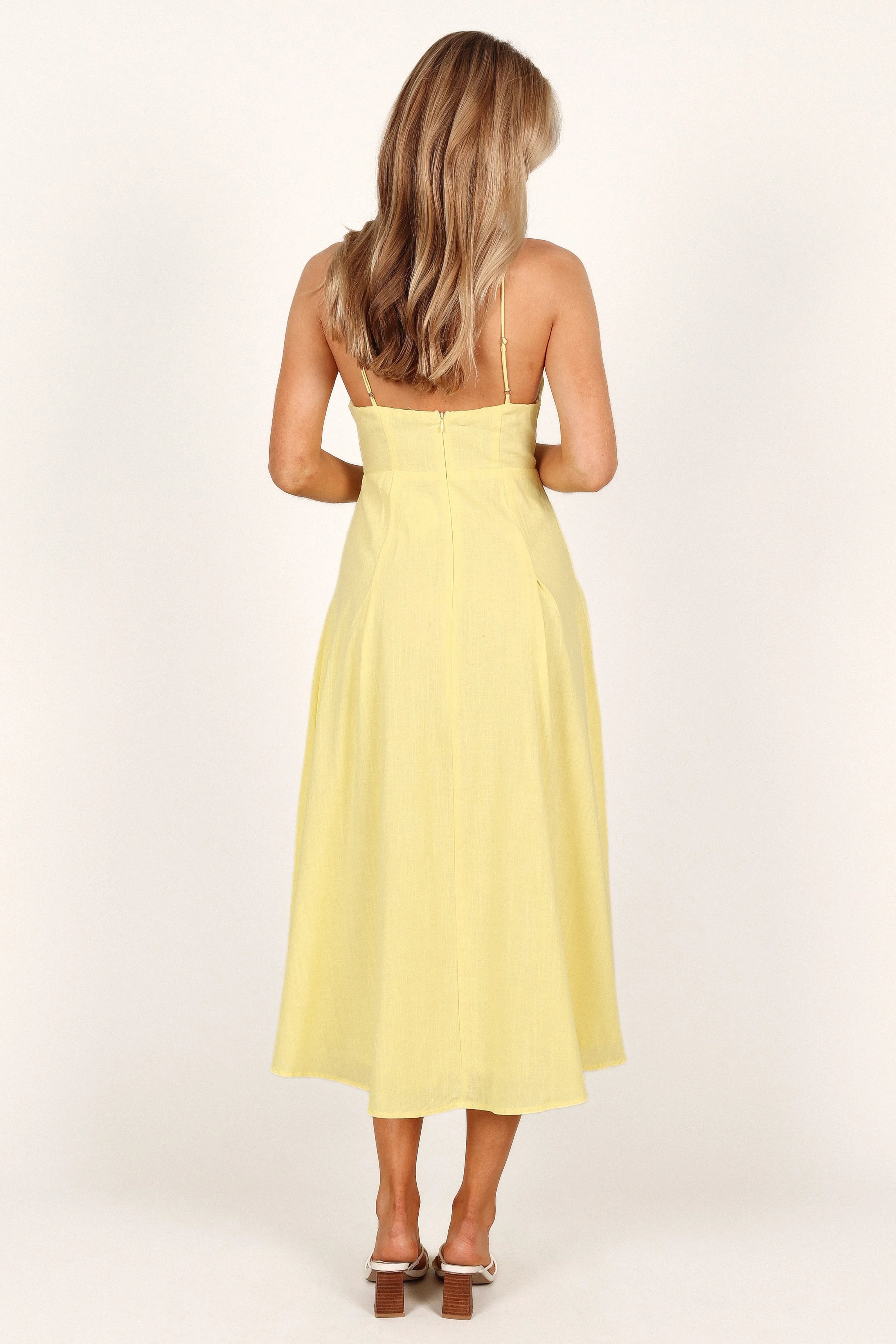 Sondera Midi Dress Yellow