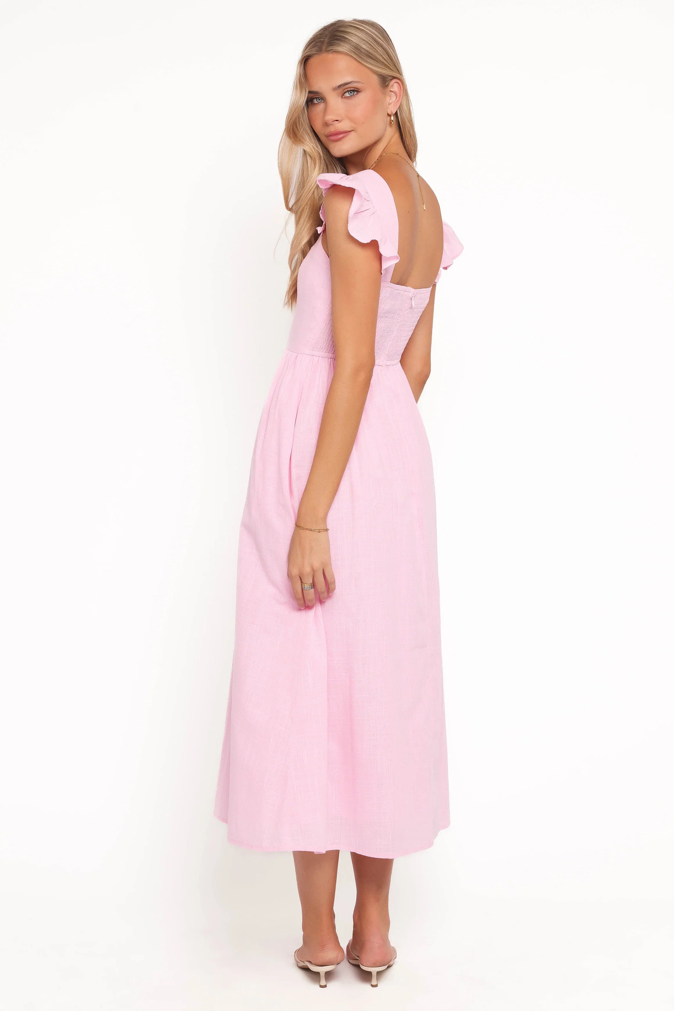 Tiarne Midi Dress Pink
