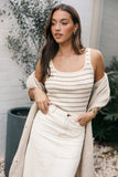 Milla Knit Top Cream Mocha