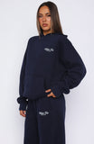 Verano Sixteen Lilia Oversized Hoodie Navy
