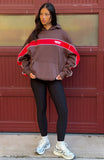 Studio 17 Jules Oversized Hoodie Chocolate