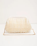 Everlasting Love Pearl Embellished Clutch
