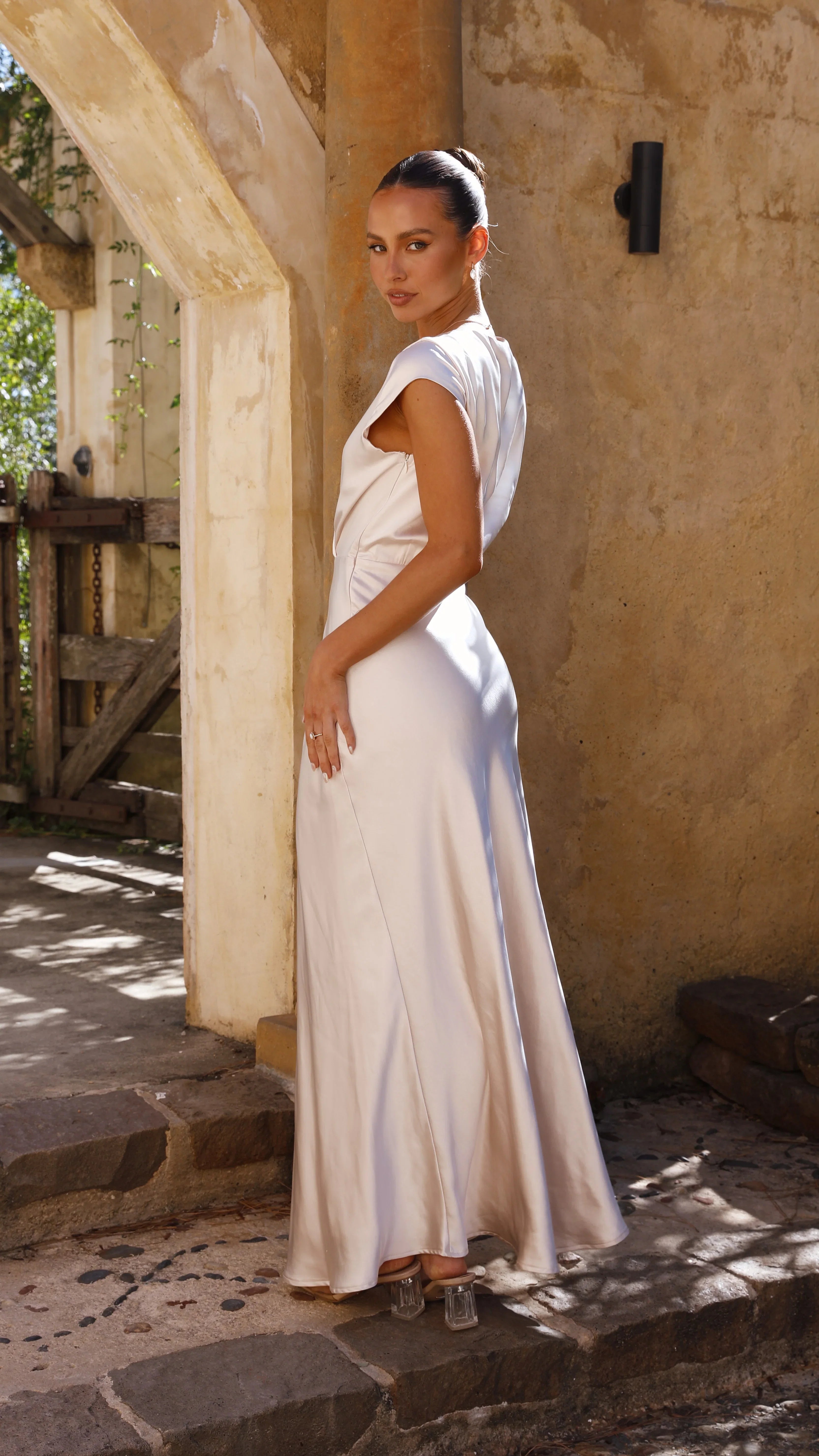 Selma Maxi Dress Champagne