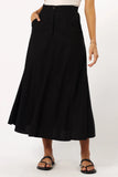 Odetta Maxi Skirt Black