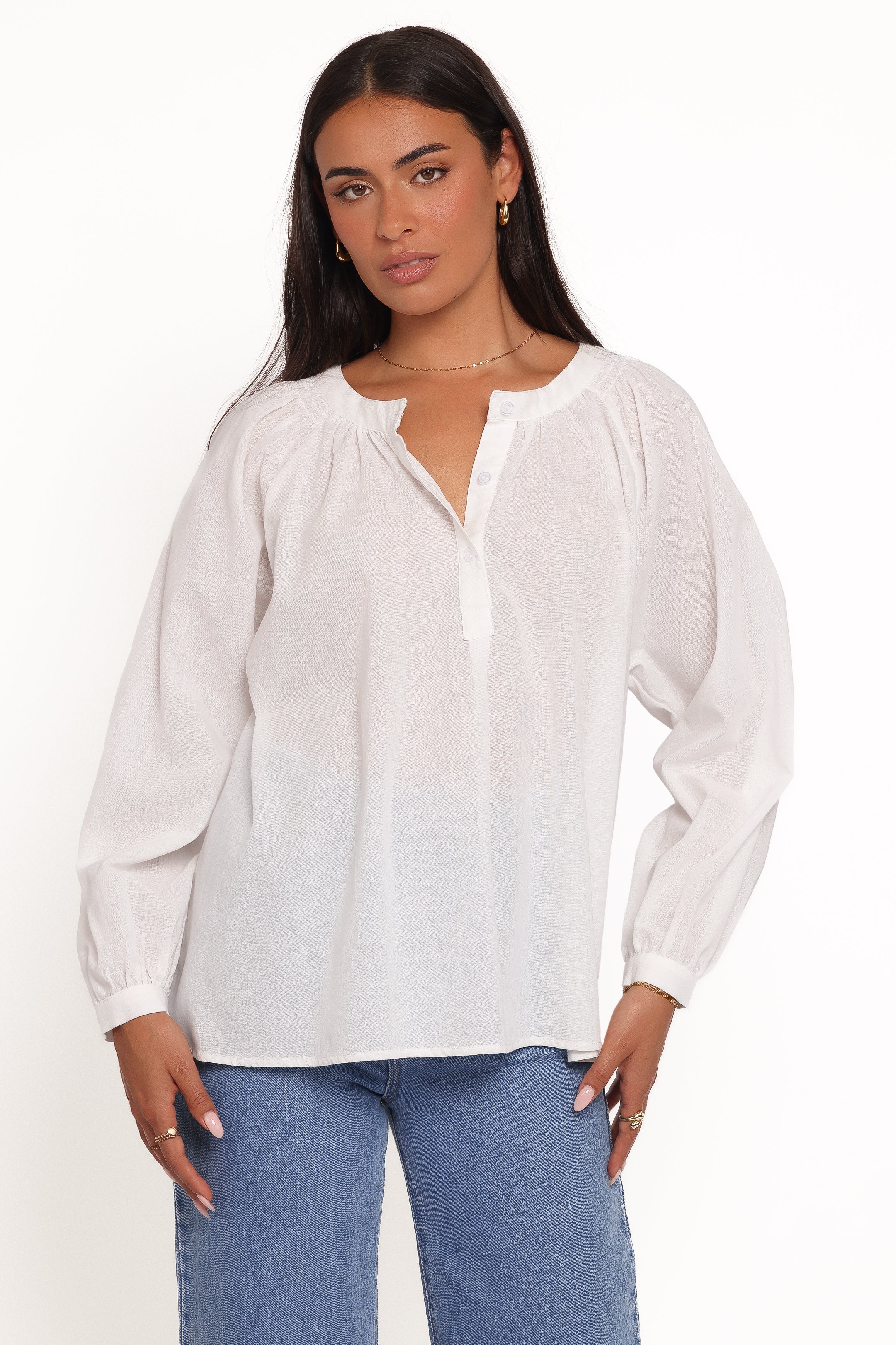 Irisa Shirt White