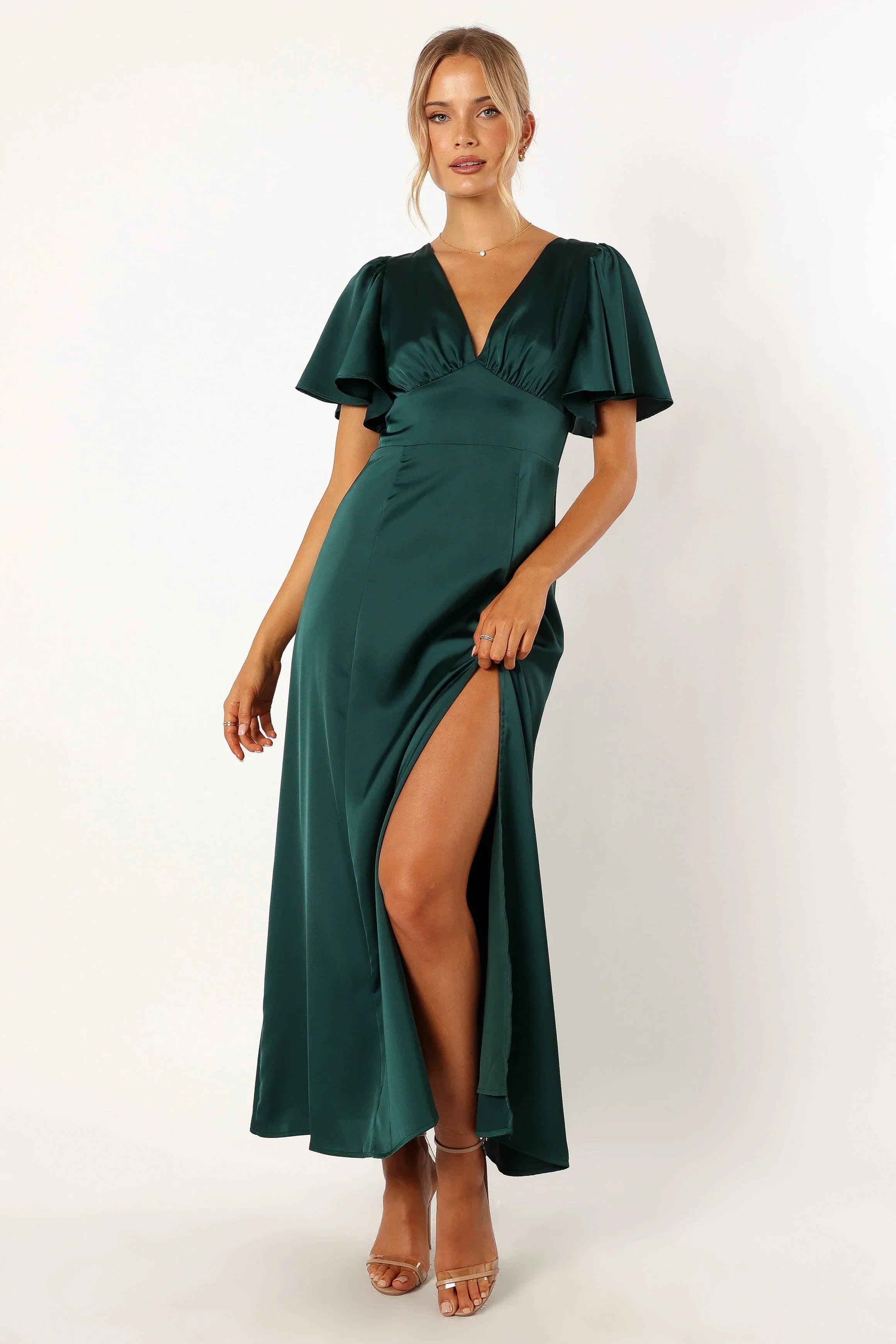 Casper Maxi Dress Hunter Green