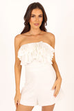 Sookie Frill Romper White