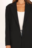 Valentina Blazer Black