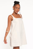 Kora Mini Dress Chalk White