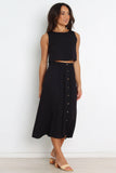 Ava Top Black