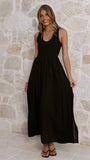 Amira Maxi Dress Black