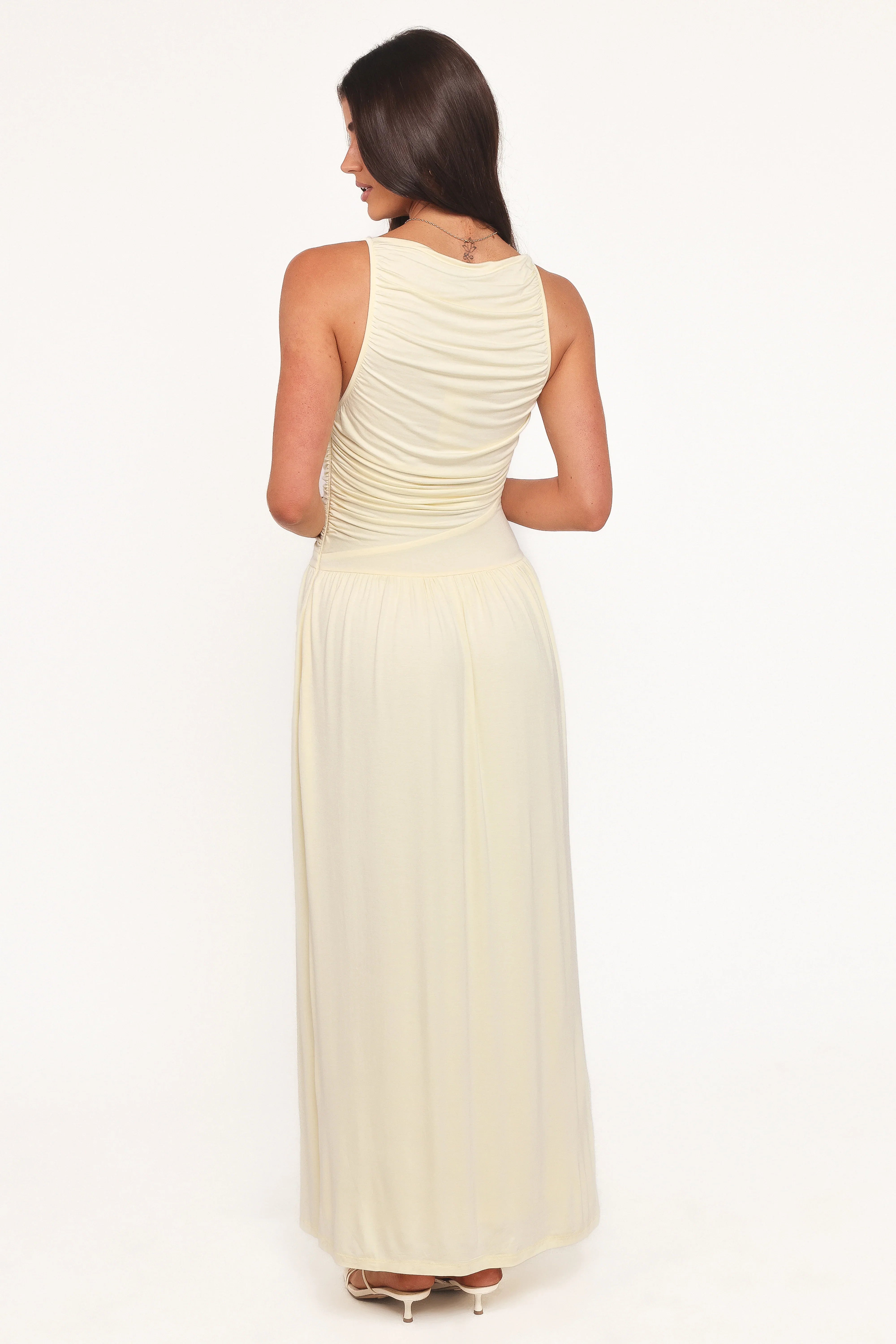 Shirley Maxi Dress Butter Yellow