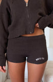 Floating By Knit Shorts Chocolate
