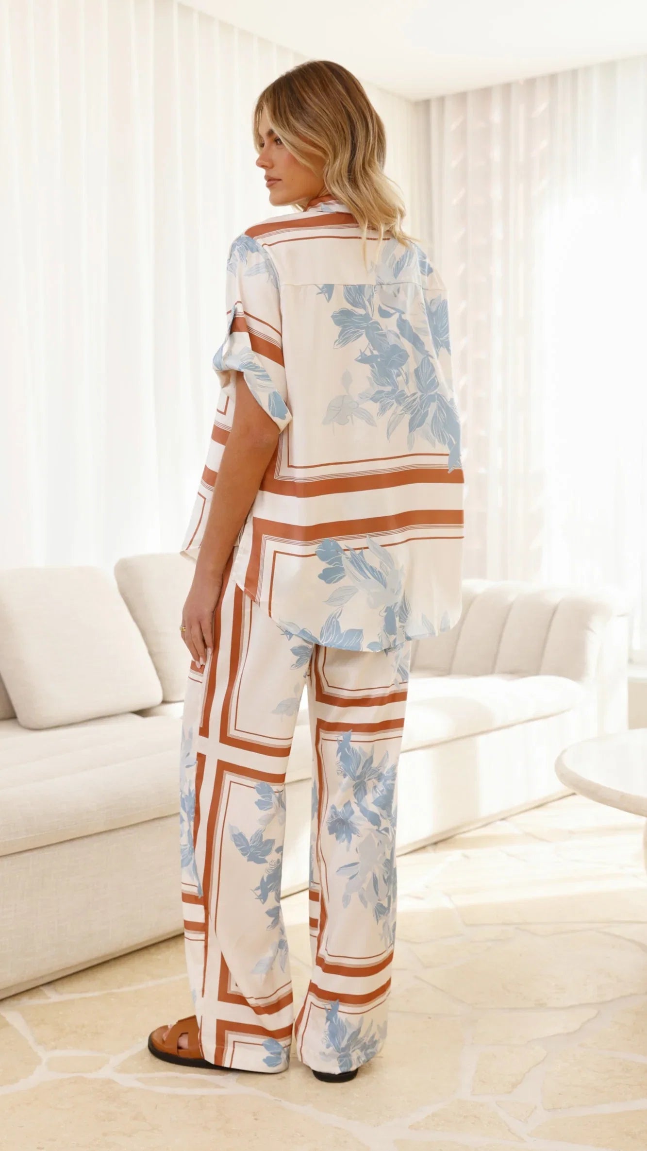 Valene Pants Amore Print