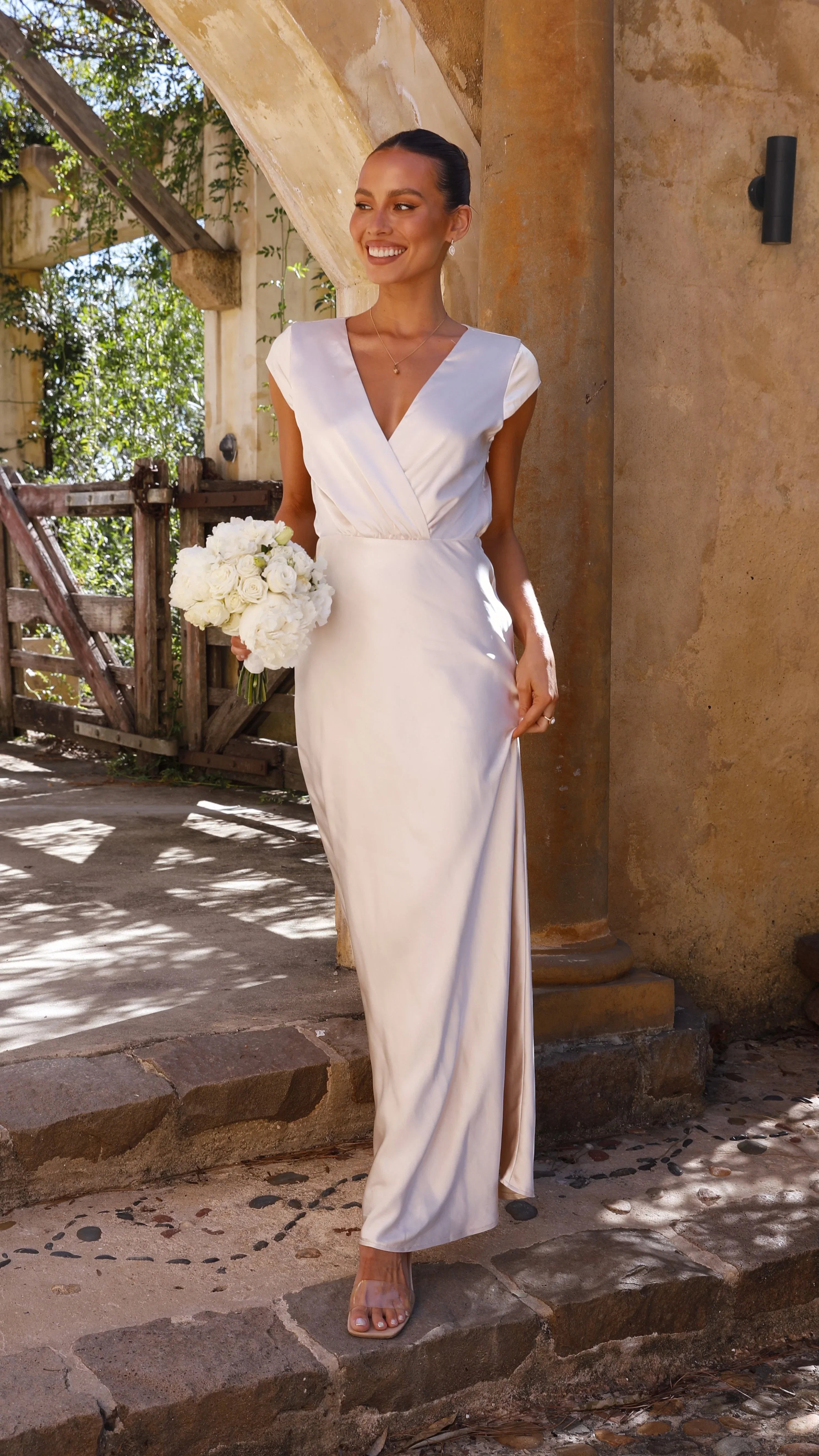 Selma Maxi Dress Champagne