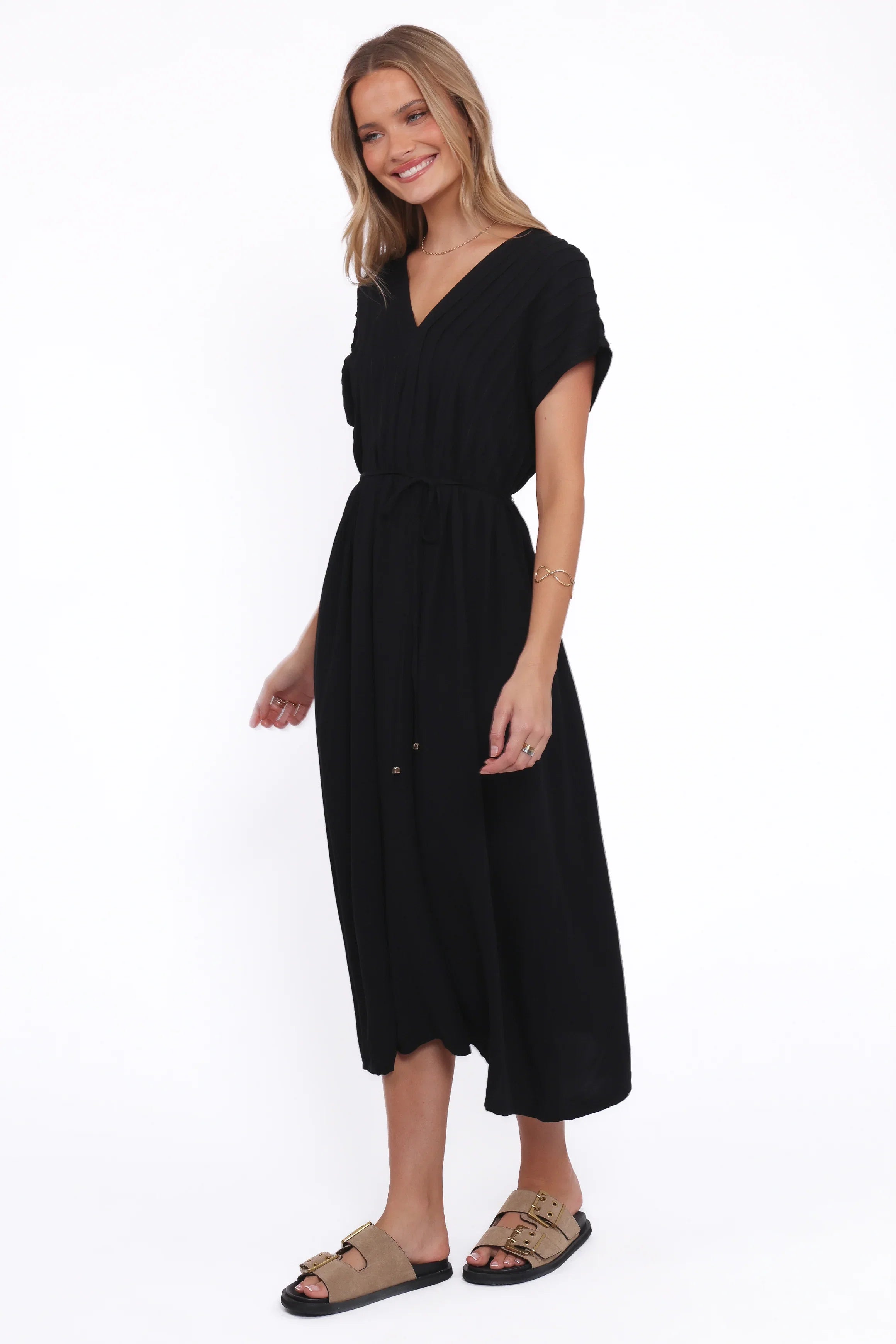 Orly Midi Dress Black