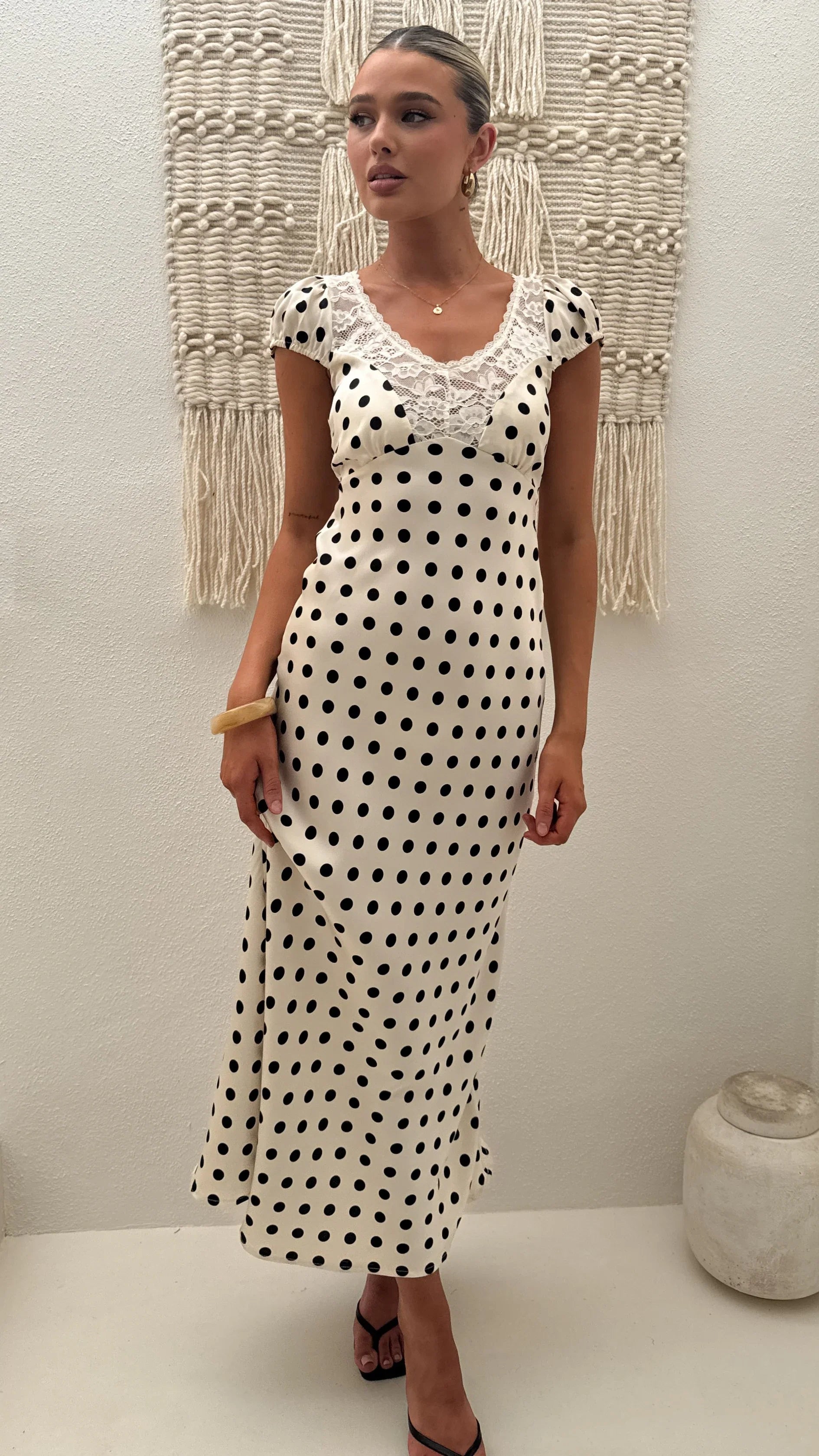 Esme Maxi Dress Polka Dot