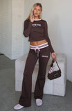 Everything We Do Flare Pants Chocolate