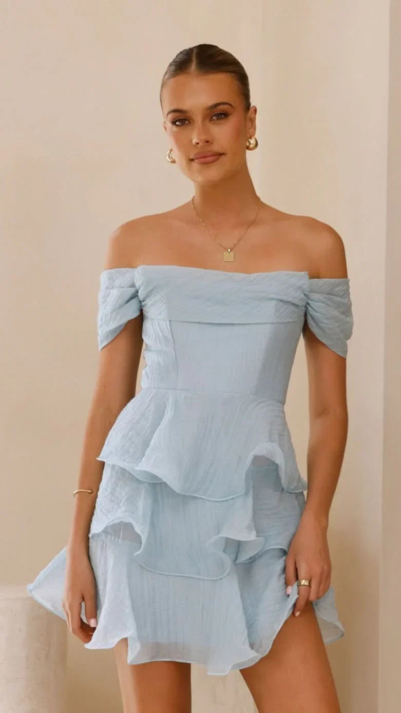 Lanelle Mini Dress Blue