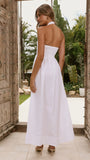 Keanie Maxi Dress White