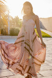 Elanor Maxi Dress Pink Cocoa