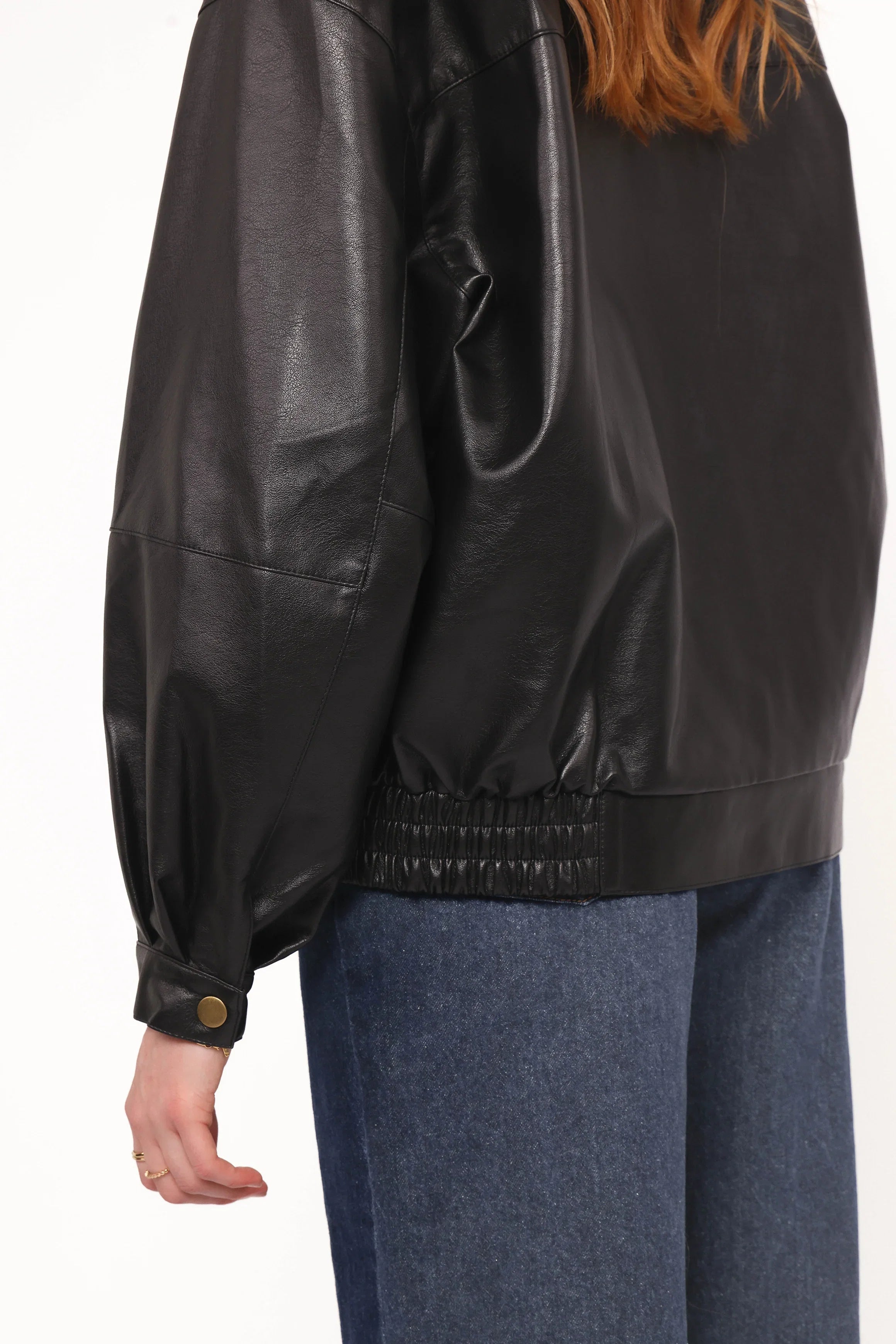Zoe Bomber Jacket Black