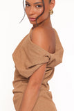 Selma Knit Top Brown