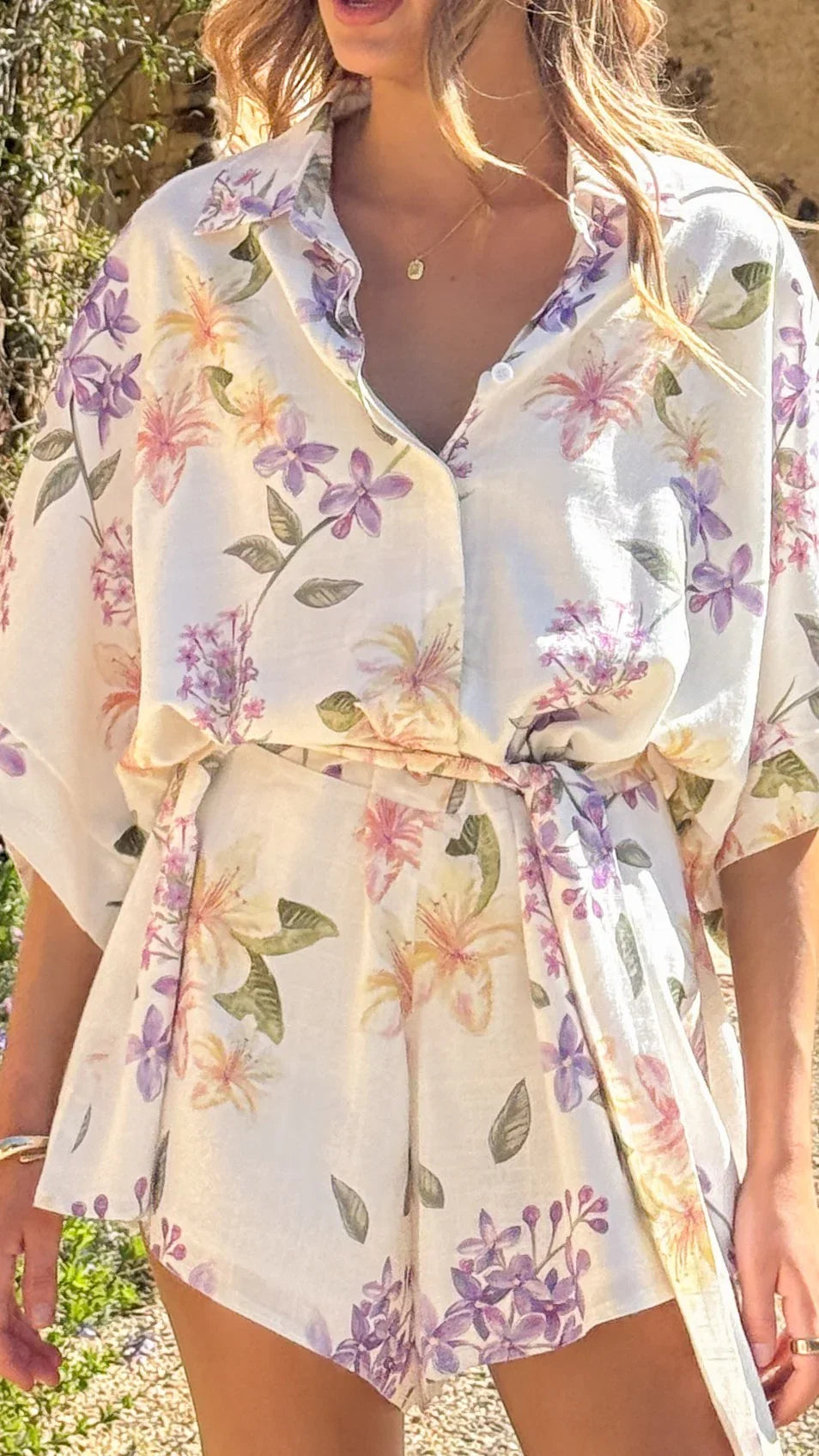 Bailin Playsuit Botanical Bloom