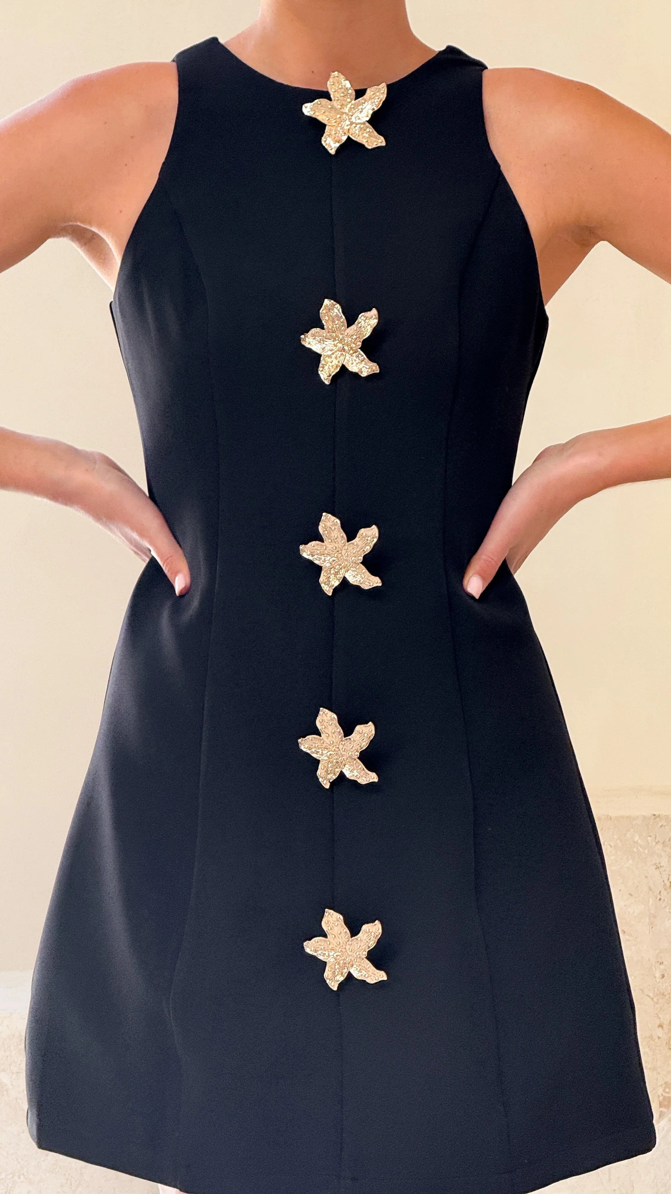 Daray Mini Dress Black Star